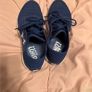 Under Armour Blue Athletic Sneakers